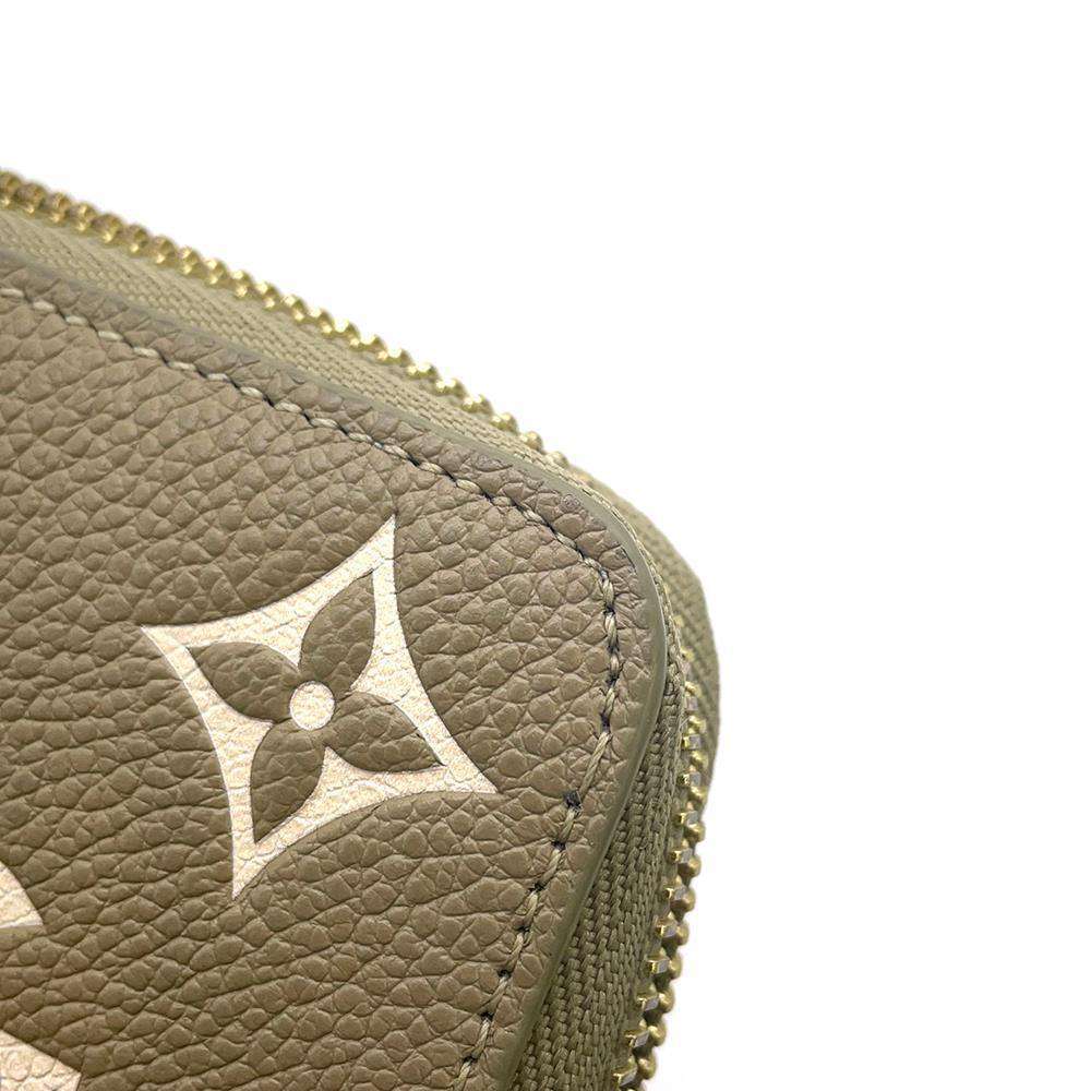 Louis Vuitton Monogram Empreinte Zippy Wallet Round Zipper White - Picture 5 of 9
